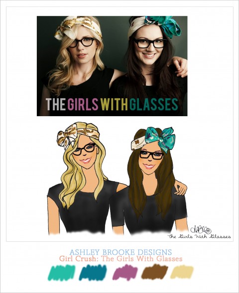 Ashley Brooke Designs - Girl Crush - The Girls With glasses